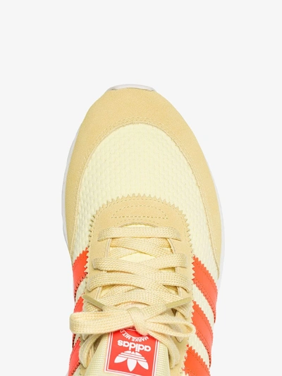 Shop Adidas Originals Adidas Yellow I-5923 Sneakers In Yellow/orange
