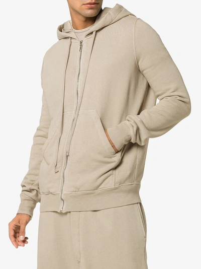 Shop Rick Owens Drkshdw Jason Hoodie In White