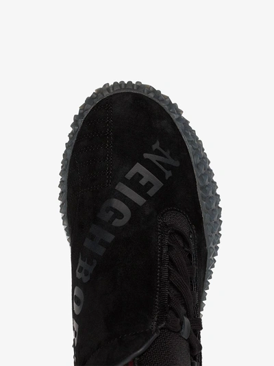 Shop Adidas Originals Adidas Black X Neighborhood Kamanda 01 Sneakers