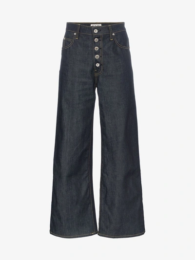 Shop Eve Denim Charlotte High-waist Wide Leg Jeans In Blue