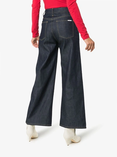 Shop Eve Denim Charlotte High-waist Wide Leg Jeans In Blue