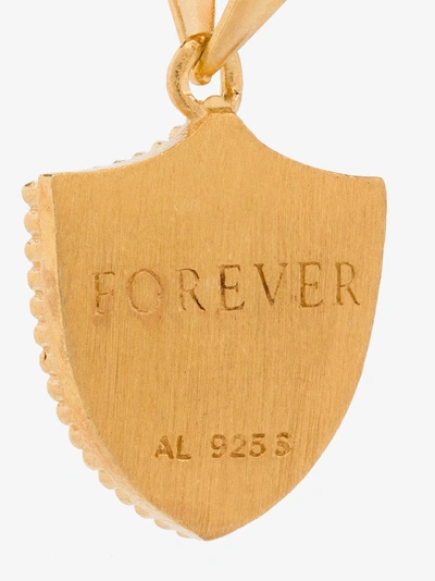 Shop Anni Lu 18k Gold-plated Young Forever Pendant