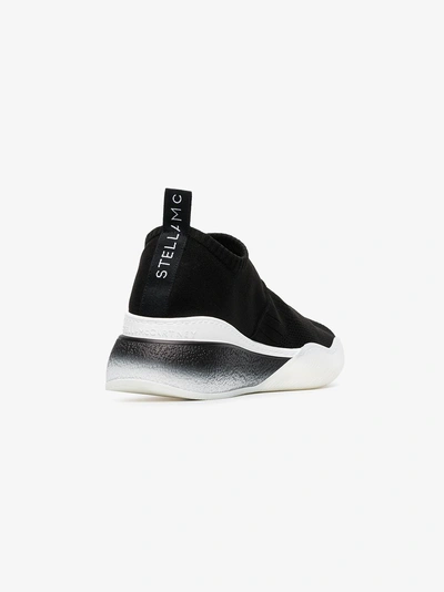 Shop Stella Mccartney Loop Sock Sneakers In Black