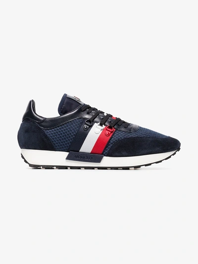 Shop Moncler New Horace Sneakers In Blue