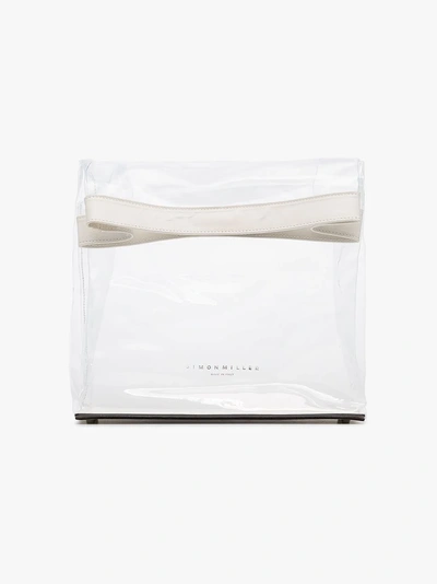 Shop Simon Miller 'lunchbag 30' Clutch In White