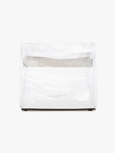 Shop Simon Miller 'lunchbag 30' Clutch In White