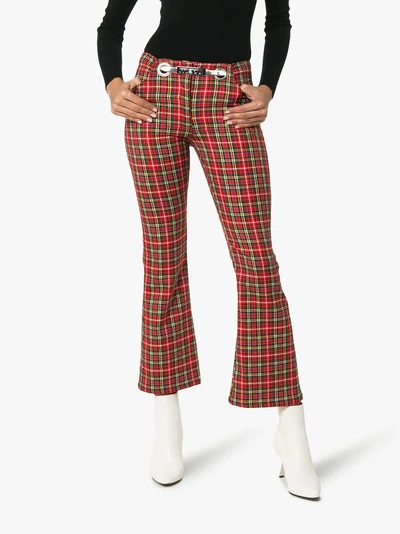 Miaou morgan store plaid pants