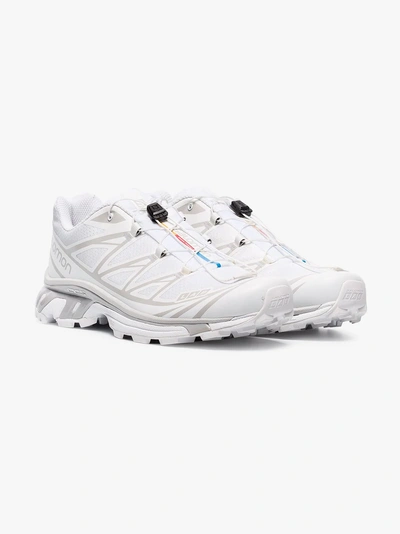 Shop Salomon S/lab Xt-6 Adv Sneakers In White