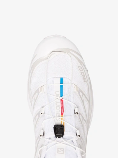 Shop Salomon S/lab Xt-6 Adv Sneakers In White