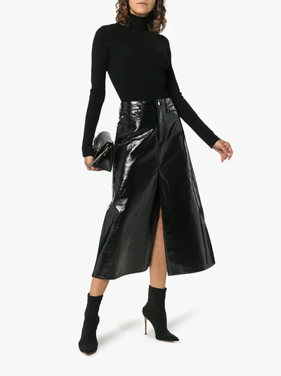 Shop Khaite Cate Bodysuit In Black
