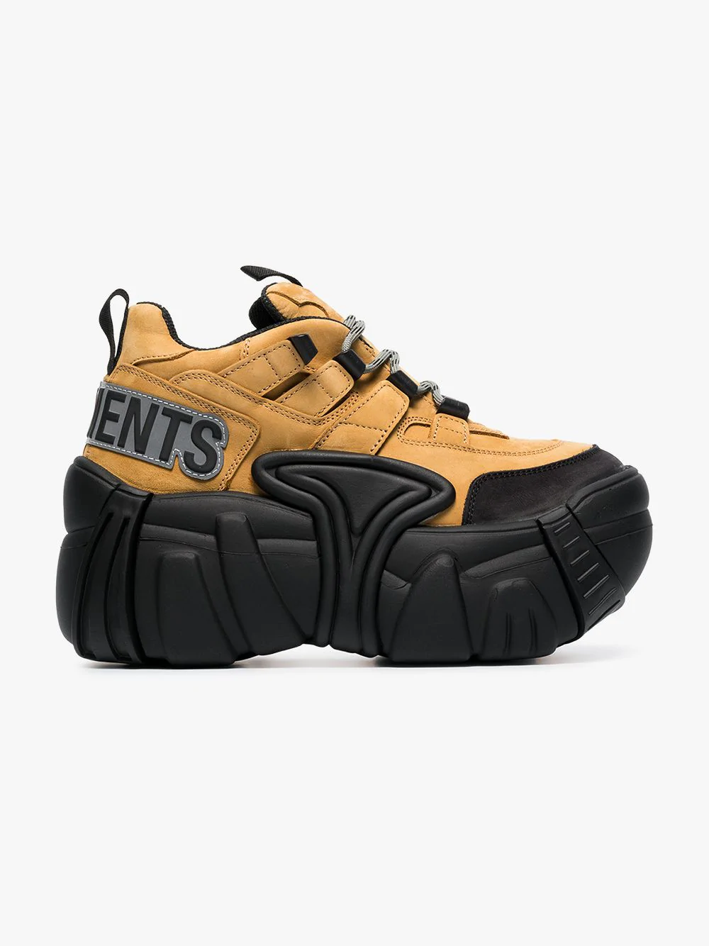 vetements x swear nubuck platform sneakers