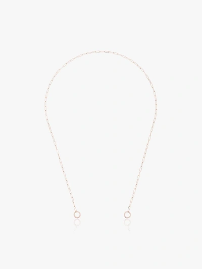 Shop Marla Aaron 14k Yellow Gold Large Square Link Chain In Metallic