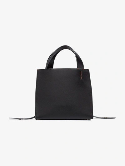 Shop Danse Lente Black Margot Calf Leather Tote Bag