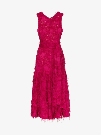 Shop Cult Gaia Maeve Gathered Tier Dress In Pink
