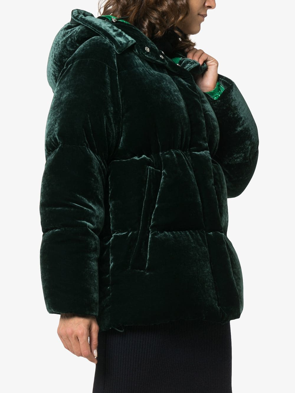 Moncler Green Velvet Jacket Hotsell, SAVE 51%.