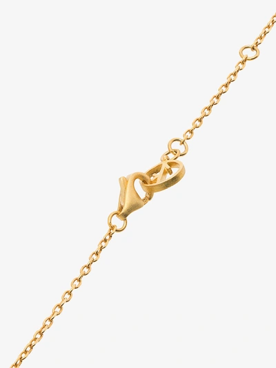 Shop Anissa Kermiche Gold-plated Le Derrière Necklace