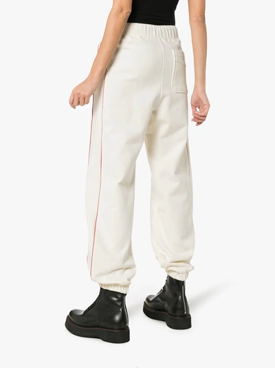 Shop Ader Error Drawstring Track Trousers In Neutrals