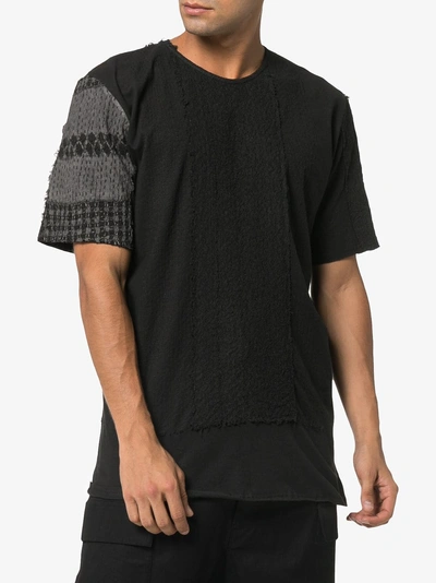 Shop By Walid Embroidered Short-sleeve Cotton T-shirt In Black