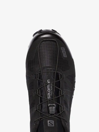 Shop Salomon S/lab Speedcross Sneakers In Black