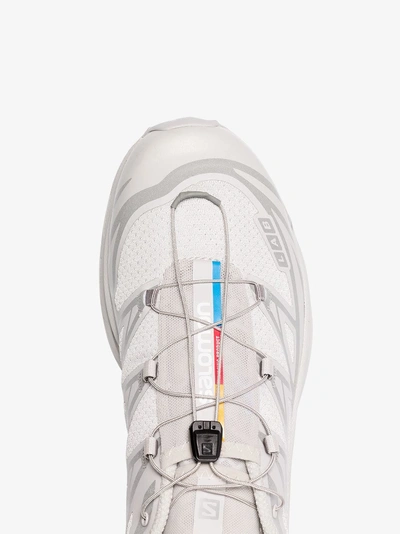 Shop Salomon S/lab Grey Xt 6 Adv Sneakers