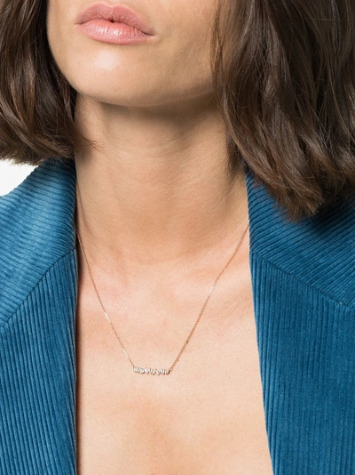 Suzanne Kalan 18k Yellow Gold Fireworks Diamond Necklace In Gold