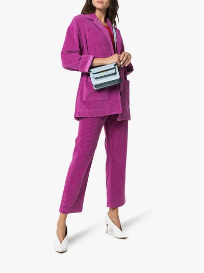 Shop Mara Hoffman 'lucy' Cordhose In Purple