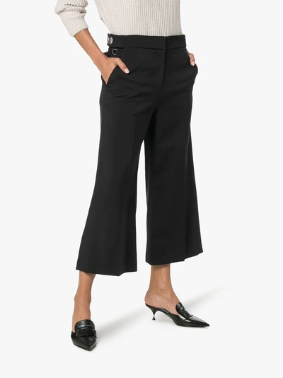 Shop Proenza Schouler Culottes Mit Hohem Bund In Black