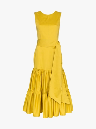 Shop Cult Gaia 'maeve' Kleid In Yellow