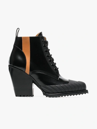 Shop Chloé 'rylee' Stiefeletten In Black