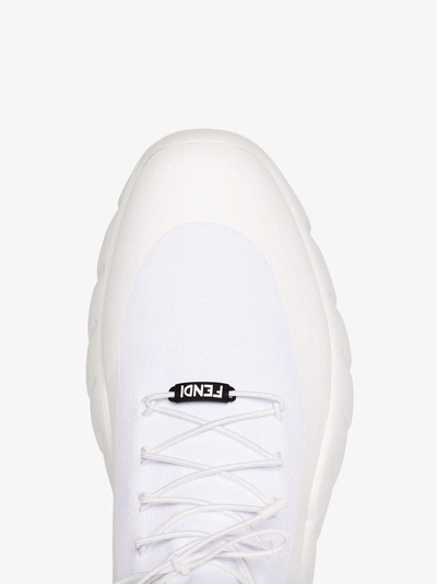 AUTHENTIC BRAND NEW FENDI WHITE ‘VOCABULARY’ Sneakers US 12