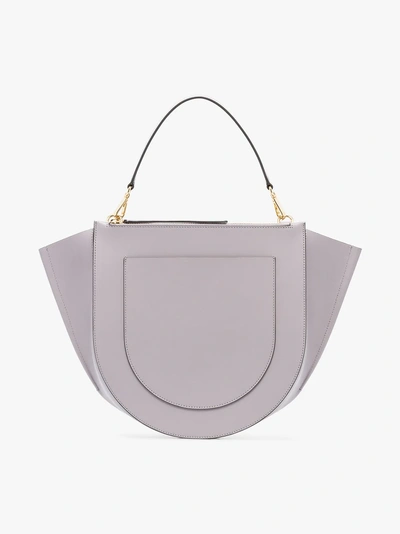 Shop Wandler 'hortensia' Schultertasche In Grey