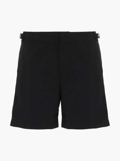 Shop Orlebar Brown Bulldog Swim Shorts - Men's - Polyamide/polyester In Black