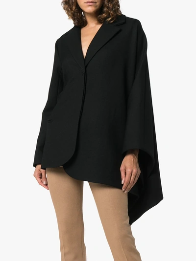 Shop Jacquemus Einreihige Jacke In Black