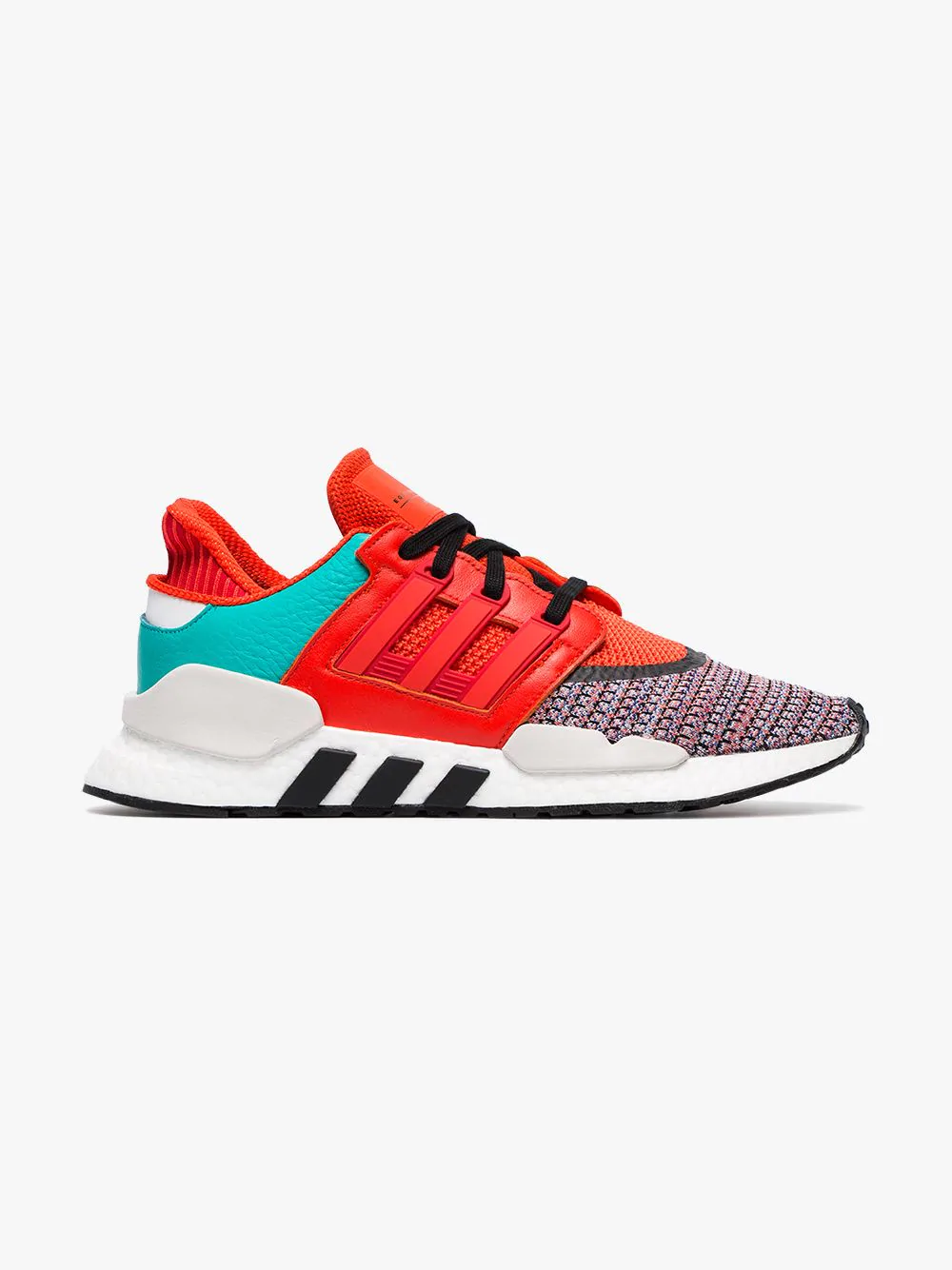 Adidas Originals Eqt Support 91/18 Leather Sneakers In Orange | ModeSens