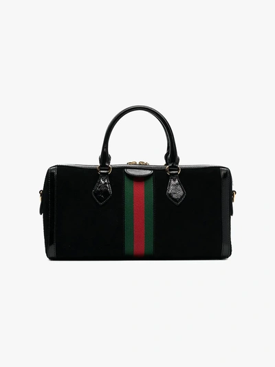 Shop Gucci Mittelgrosse Ophidia Handtasche In Black