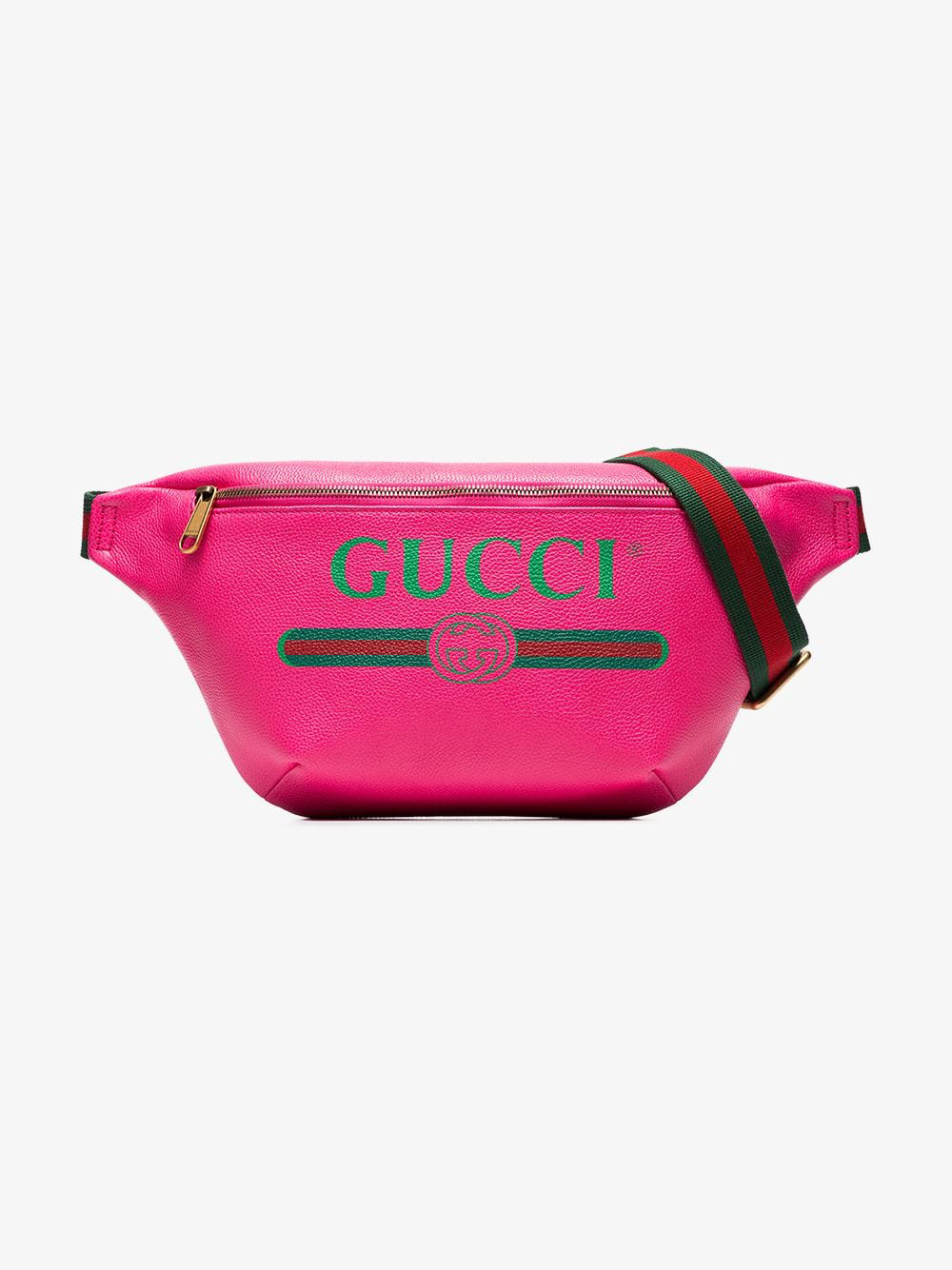 gucci fanny pack pink