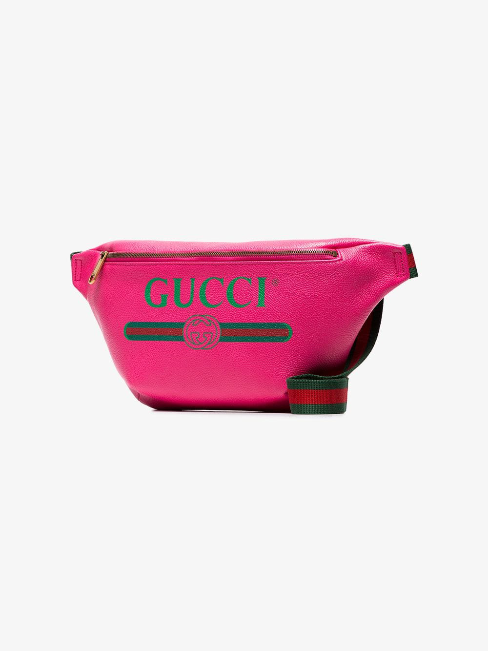 gucci fanny pack hot pink
