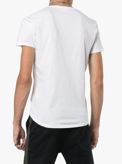 Shop Orlebar Brown Tailored Fit Cotton T-shirt In White