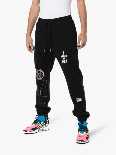 Shop 99% Is 'cstm' Jogginghose Aus Baumwolle In Black