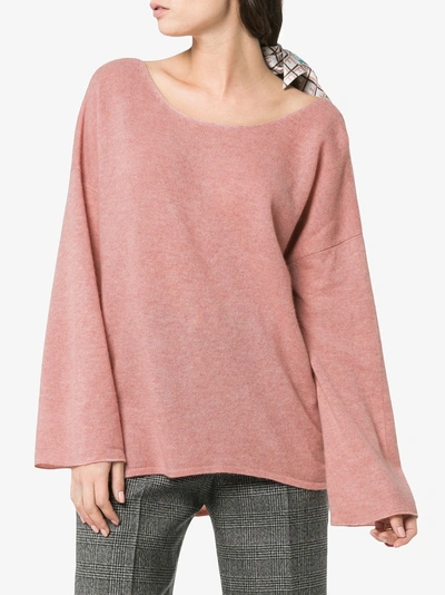 Shop Le Kasha Cortina Cashmere Jumper In Pink