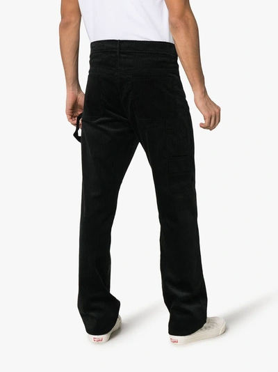 Shop Ashley Williams Corduroy Work Trousers In Black