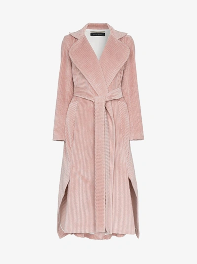 Shop Roland Mouret Marvin Cotton Trench Coat In White