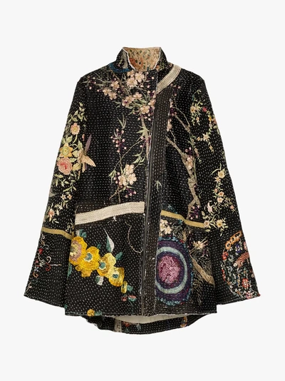 Shop By Walid Eva Embroidered Jacket In Black