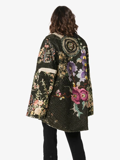 Shop By Walid Eva Embroidered Jacket In Black
