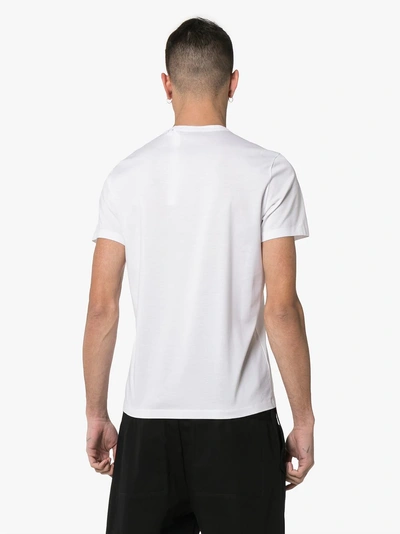 Shop Moncler White 2  1952 Logo Print T-shirt
