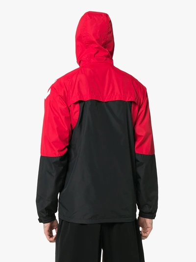 Shop 424 Hooded Zip Jacket In 3062 Black/red