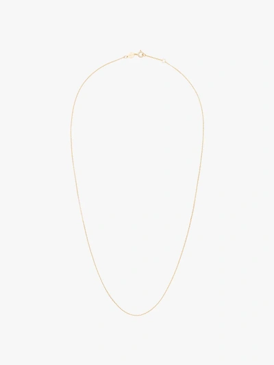 Shop Anni Lu 18k Gold-plated Silver Cross Chain 55 Necklace In Metallic