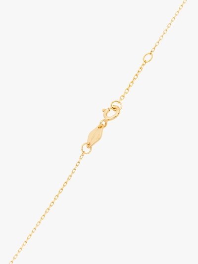 Shop Anni Lu 18k Gold-plated Silver Cross Chain 55 Necklace In Metallic