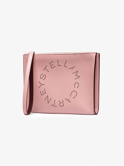 Shop Stella Mccartney Clutch Mit Reissverschluss In 6553 Pink