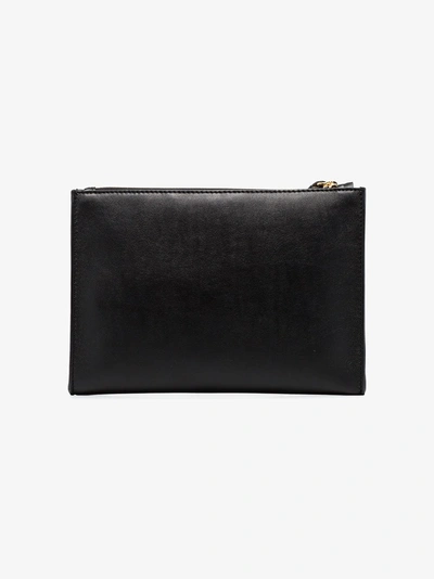 Shop Stella Mccartney Clutch Mit Logo In 1000 Black